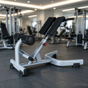Thick Stable Frame Roman Hyperextension <b>Bench</b> Secure Foot Lock For Safe Hyperextension Workout - Product Image 4