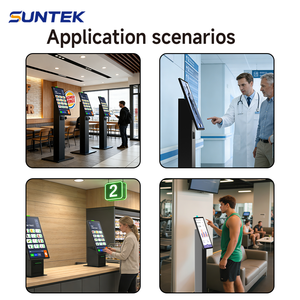 Kioscos de Autoservicio Suntek de 15.6'' para Recepción, <span class=keywords><strong>Registro</strong></span> en Hospitales, Bibliotecas, con Escáner de Pasaportes, Impresora y Sistema de Pago - Product Image 5
