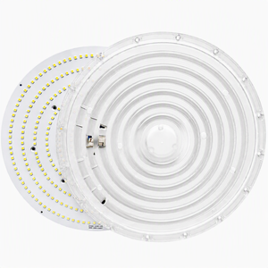แผงไฟ <span class=keywords><strong>LED</strong></span> กำลังสูง 300W 378 ชิ้น SMD 3030 <span class=keywords><strong>LED</strong></span> 9 แถว 42 ขนาน แบบวงกลม สำหรับไฟไฮเบย์ UFO - Product Image 2