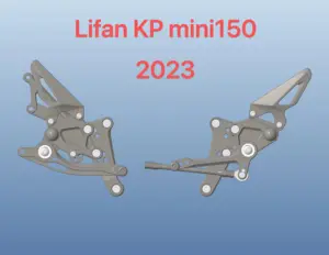 LIFAN KP MINI150 2023 CNC ALUモーターサイクルリアセットフットペグカスタマイズOEM ODM