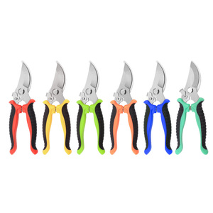 Stainless Steel Bypass Pruning Shears With Plastic Handle For Garden Flower <b>Tree</b> Shaping 4 Colors Available - Product Image 5