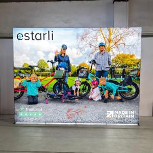 4m * 3m Triển Lãm Đứng khung nhôm vải LED Backlit biểu ngữ - Product Image 2