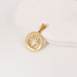 Nuevo Collar de Ancla para Hombre de Acero Inoxidable Impermeable, Colgante de Ancla Marina Chapado en Oro de 18k, Joyería Gótica con Cruz - Product Image 4