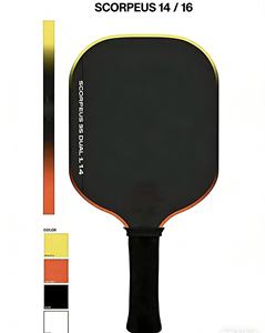 Raquette de pickleball professionnelle en fibre de carbone, qualité originale 1:1, Agassi Pro IV, 14 mm, 16 mm, scannable NFC, approuvée USAPA - Product Image 2