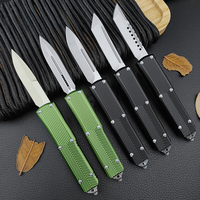MT UT90 Taschenmesser für Outdoor, Camping, Wandern, EDC Taktisches Messer mit D2-Klinge und Aluminiumlegierungsgriff, Jagdmesser