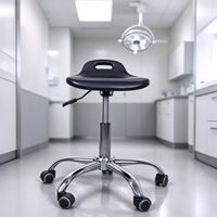 Tabouret dentaire ESD antistatique, chaise de dentiste réglable, tabouret médical avec roulettes conductrices pour clinique dentaire, laboratoire