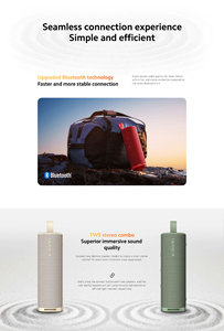 ลำโพงเสียงกลางแจ้ง Xiaomi 30W กันน้ำ แบบพกพา ตัวเครื่องพลาสติกขนาดเล็ก พร้อมแบตเตอรี่ในตัว - Product Image 6