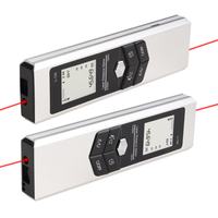 Pengukur Jarak Laser Digital 620nm Bilateral Isi Ulang 80 Meter