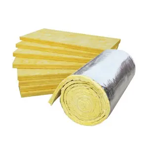 Aislamiento <span class=keywords><strong>Térmico</strong></span> de Lámina de <span class=keywords><strong>Aluminio</strong></span> Fsk Resistente al Fuego, Manta de Lana de Vidrio UET, Aislamiento con Revestimiento Fsk - Product Image 3