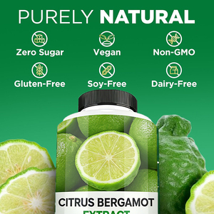 Cápsulas de extracto de bergamota cítrica de marca privada de alta calidad Beneficios para el corazón y el sistema circulatorio Función circulatoria Lípidos equilibrados - Product Image 6