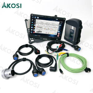 Laptop V110 + Multiplexor OBD2 MB Star SD Connect C4 y Función WIFI DOIP para Diagnóstico de Autos y Camiones 12V y 24V - Product Image 5