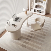 Bureau de style crème petit appartement maison tenir léger luxe bureau simple moderne simple bureau d'ordinateur