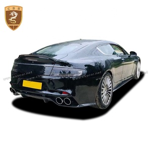 Kit de carrosserie pour Aston <span class=keywords><strong>Martin</strong></span> Rapide, demi-jupe de pare-chocs de voiture en Fiber de carbone, Grilles avant, queue de canard arrière, A-<span class=keywords><strong>MR</strong></span> - Product Image 4