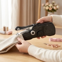 Machine à coudre électrique portable mini, appareil de couture de poche pour la maison, les voyages et le bricolage