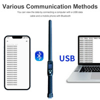 Lector de Etiquetas RFID de Largo Alcance, Resistente al Agua, 134.2kHz, Protocolo ISO11784/5, Distancia de Lectura de 30-100cm, Material PVC