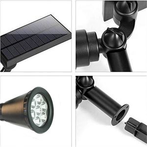 Projecteur solaire étanche pour jardin, éclairage extérieur, lampe solaire pour pelouse, projecteur solaire pour extérieur - Product Image 4