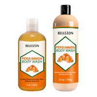 Marque privée Déodorant au kaki Gel douche nettoyant pour le corps rafraîchissant pour le corps
