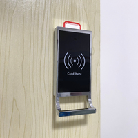 Serrure de casier électronique intelligente à capteur RFID avec logo personnalisé, carte-clé bracelet gratuite pour casier de gym avec poignée