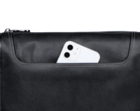 Sacs à bandoulière multifonctionnels en cuir de vache véritable avec logo personnalisé en gros, imperméables, grande capacité, sac à bandoulière