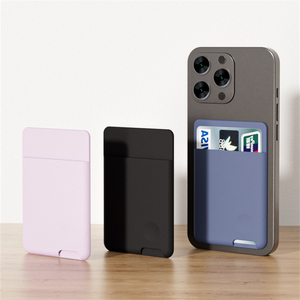 Porta carta posteriore del telefono <span class=keywords><strong>in</strong></span> Silicone colorato con Logo personalizzato per tutti gli smartphone 2024 regalo regalo aziendale promozionale - Product Image 1