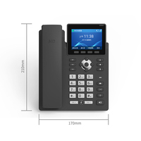 Teléfono inalámbrico 6 líneas SIP Vlan POE Grabación hogar Oficina negocios Escritorio Teléfono WiFi teléfono IP