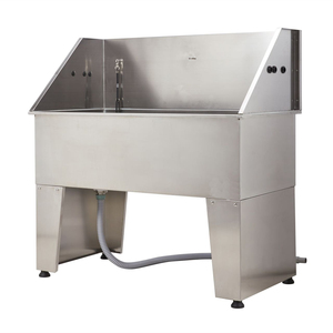 Bañera de Acero Inoxidable Totalmente Soldada <span class=keywords><strong>CIDON</strong></span> 107L para Perros Grandes - Product Image 1