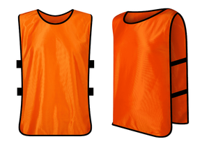 Rompi Latihan Sepak Bola Jaring Olahraga Premium Ringan, Dapat Disesuaikan, Bernapas, Cepat Kering untuk Dewasa Unisex-100% - Product Image 5