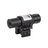 Viseur laser rouge personnalisé avec lunette laser à montage réglable pour viseur point rouge en alliage d'aluminium de 11mm/20mm pour la chasse extérieure