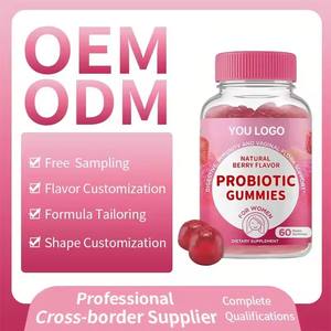 Gummies Probiotiques pour Femmes OEM ODM, Soins de Santé Féminine, Flore Vaginale Équilibrée, Gummies Probiotiques - Product Image 2