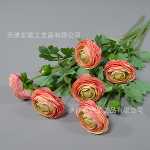 Lys artificiel Dongchen Crafts, tige unique, fleur de lotus à mille pétales, pour décoration de maison et de mariage - Product Image 3