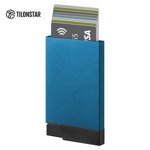 TILONSTAR TVC500 Cartera Metálica Delgada con RFID Automático, Estuche para Tarjetas de Crédito con Mecanismo Pop-up - Product Image 4