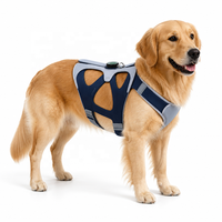 Harnais intelligent pour chien USMILEPET avec suivi GPS, moniteur de fréquence cardiaque et de température cutanée, étanche IP67
