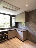 Cuisine complète moderne sur mesure, armoires de cuisine modulaires complètes pour la rénovation de la maison