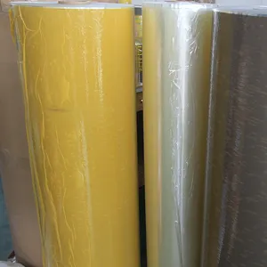 Cinta adhesiva de Bopp, rollo Jumbo de Material crudo para embalaje, rollo Jumbo de cinta de Bopp, fabricación de 40 'HQ, Yiwu