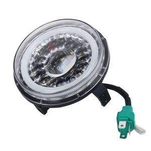 ไฟหน้ารถจักรยานยนต์ ได้รับการรับรองมาตรฐาน ECE ขนาด 4.7 นิ้ว ไฟ LED สำหรับรถสกู๊ตเตอร์สไตล์เวสป้า ไฟหน้าสำหรับรถจักรยานยนต์ไฟฟ้า - Product Image 4