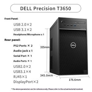 Station de travail de bureau <span class=keywords><strong>Dell</strong></span> <span class=keywords><strong>Precision</strong></span> <span class=keywords><strong>T3650</strong></span> d'origine avec processeur I9-11900k, 8 Go de RAM, 512 Go de SSD - Product Image 4