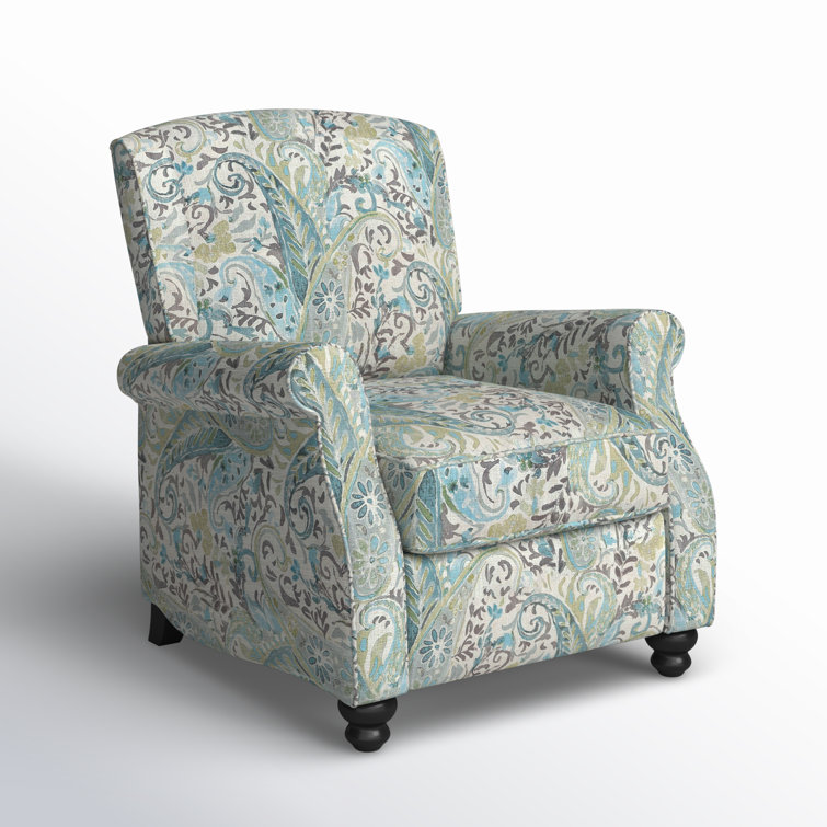 Azul cielo Multi Paisley Poliéster