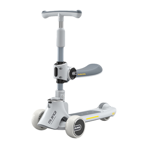 3 in 1 carrello Scooter per bambini che rotola senza problemi ABS in plastica alimentato a batteria bambini Unisex di <span class=keywords><strong>2</strong></span>-4 anni seduti e in piedi - Product Image 1