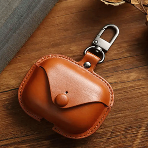 Pour <span class=keywords><strong>Airpods3</strong></span> Generation <span class=keywords><strong>Pro</strong></span> Housse pour écouteurs en cuir Étui de protection Housse pour écouteurs Bluetooth - Product Image 3