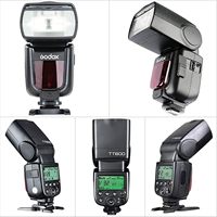 Flash Speedlite Inalámbrico Godox TT600 TT600-S 2.4G GN60 Maestro/Esclavo para Cámaras Canon, Nikon, Sony, Pentax, Olympus, Fuji, Lumix
