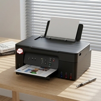 Printer Foto Ink Tank Warna Ca-non A4 G3830 USB All-in-One 4800x1200dpi Garansi 1 Tahun untuk Penggunaan Rumah dan Kantor Tersedia