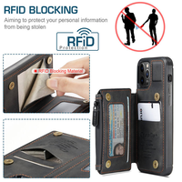 Étui de téléphone magnétique transparent mat en cuir naturel de luxe avec fonction portefeuille, protection intégrale de l'objectif de l'appareil photo, robuste pour 8 Plus