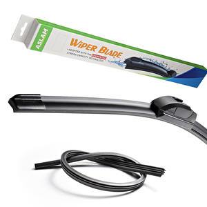 ASLAM gomma morbida limpaparabrisas universale Auto <span class=keywords><strong>parabrezza</strong></span> naturale 10 scatola di colore nero/95% Custom Auto Yaris Auto 2005 Yaris <span class=keywords><strong>3</strong></span> - Product Image 1