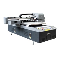 Impresora UV6090 de Cama Plana con Nueva Tecnología, 3 Cabezales de Impresión de Inyección de Tinta Digital Xp600, Tamaño A1 A2, Máquina de Impresión Plotter
