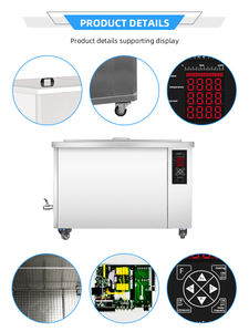 192L 産業用 エンジン 部品 洗浄用 加熱 タイマー 付き 超音波洗浄機 ラボ クリーニング 対応 - Product Image 2