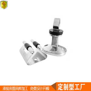 Butée de porte automatique en acier inoxydable 316, à ressort, coupe-vent et ignifuge, pour quincaillerie marine, insertion droite - Product Image 2