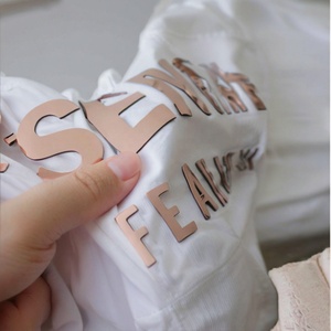 Tùy chỉnh tần số cao dập nổi TPU Logo vá nhãn và 3D lớn lên hiệu ứng mềm Silicone truyền nhiệt nhãn sticker cho quần áo - Product Image 1