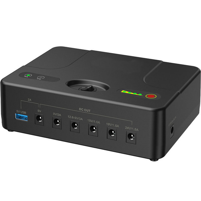 24000mAh 31200mAh 38400mAh 42000mAh Battery BackupMINI UPS Power Supply for Networking Devices with Extended Equipment Runtimes