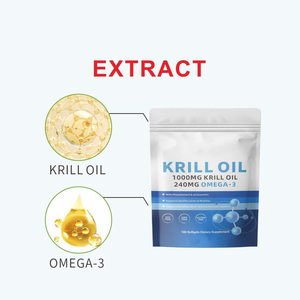 Huile de krill en gélules molles OEM Pure Health Food, riche en phospholipides, <span class=keywords><strong>oméga</strong></span> <span class=keywords><strong>3</strong></span> naturel, végétalien, soutient la santé des articulations et du cœur, adultes - Product Image 2