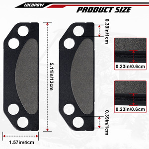 Plaquettes de frein Polaris FA659B semi-métalliques pour Ranger 2203147 - Product Image 2